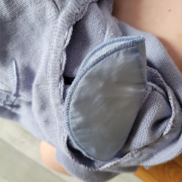 Vintage Christopher Banks Knit Embroidered Dragonfly Short Sleeve Sweater Top - Picture 4 of 8